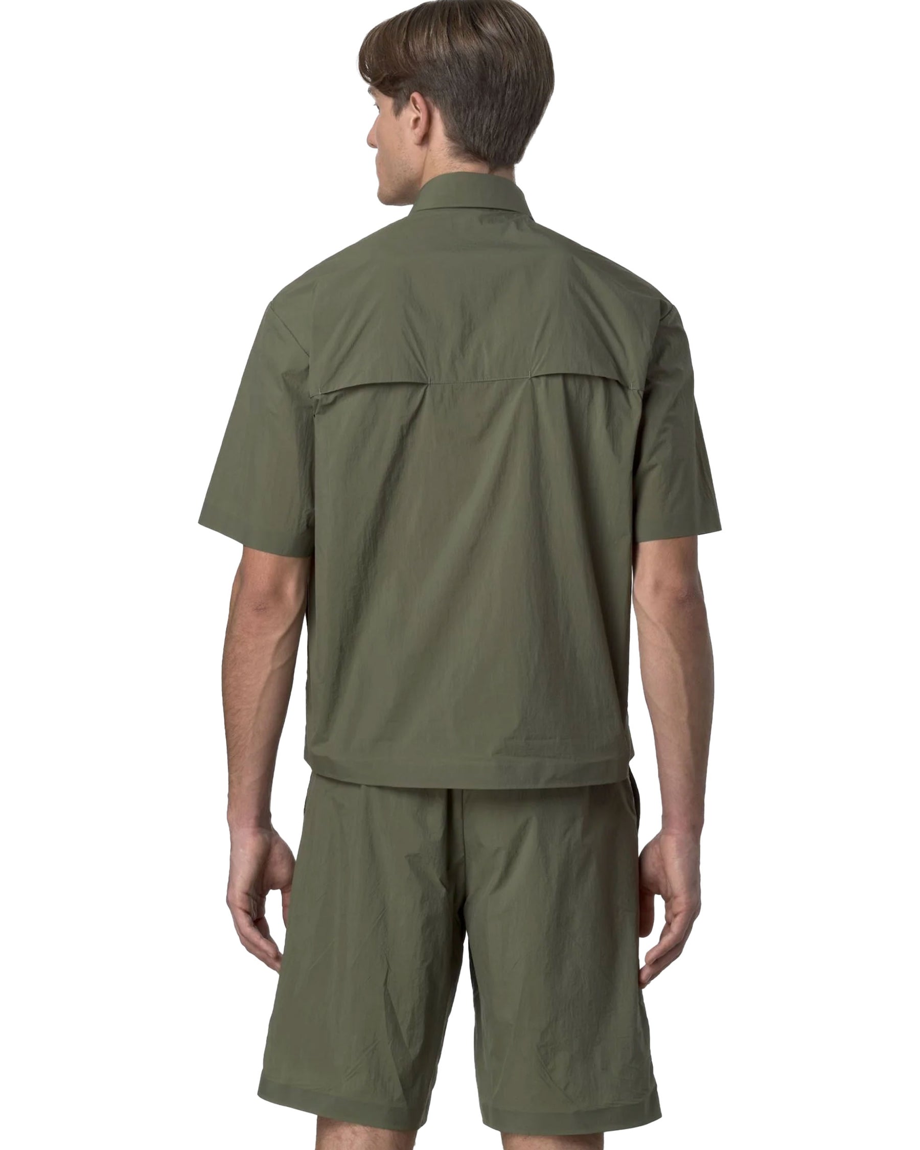 Men's Shirt K-Way Licon Military Green