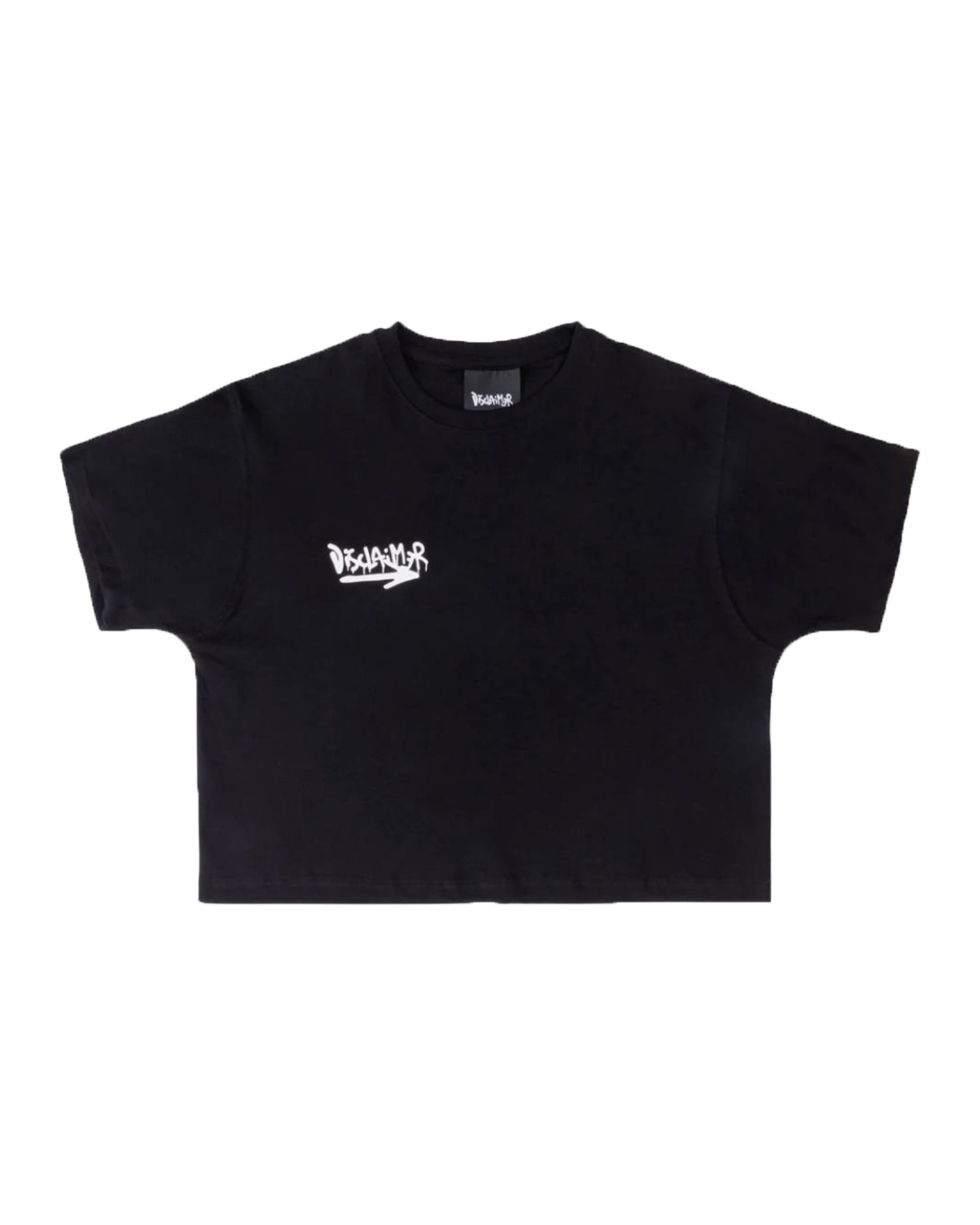 Woman Tee Disclaimer Black