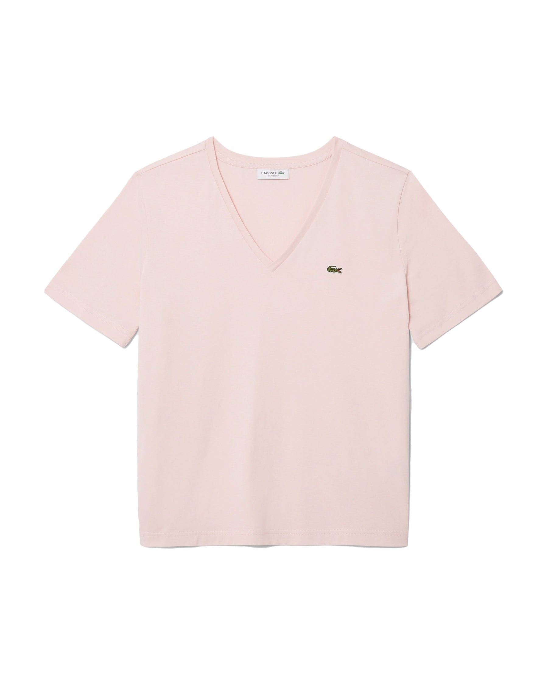 Woman's Tee V Neck Pink