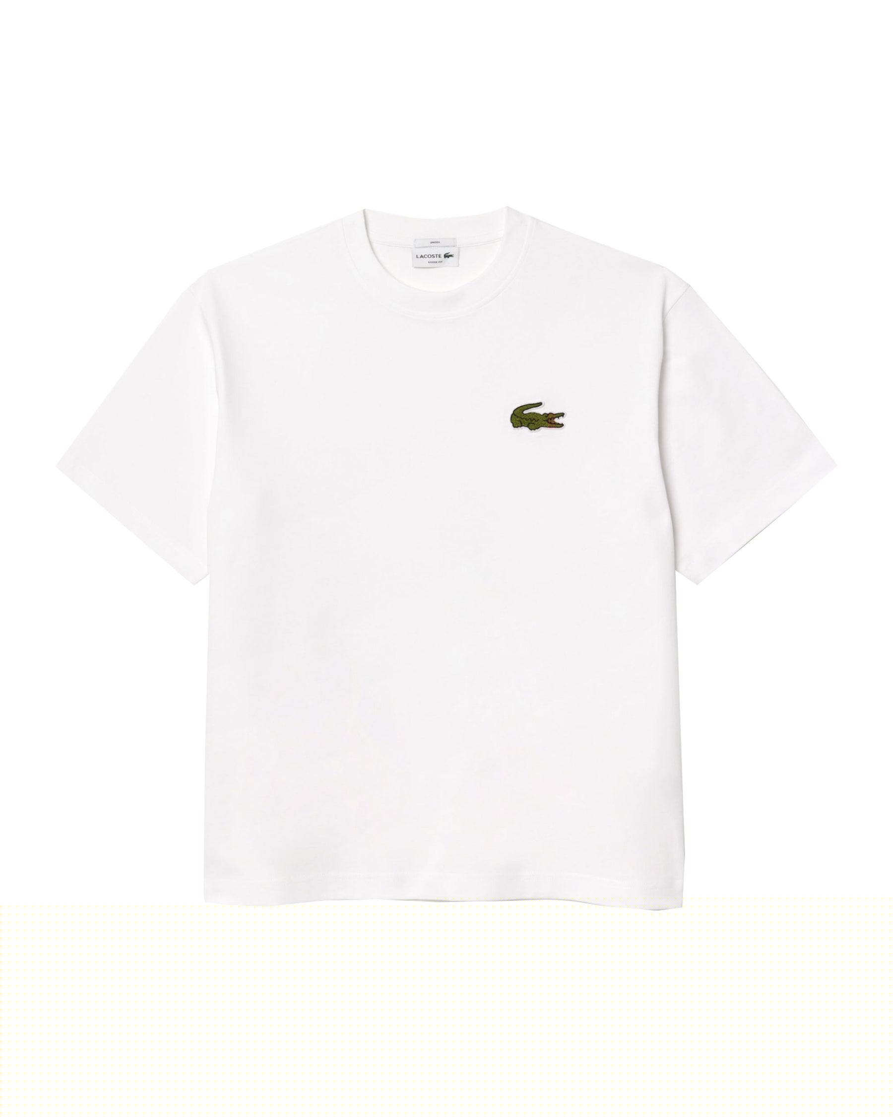 Lacoste Big Logo Tee White