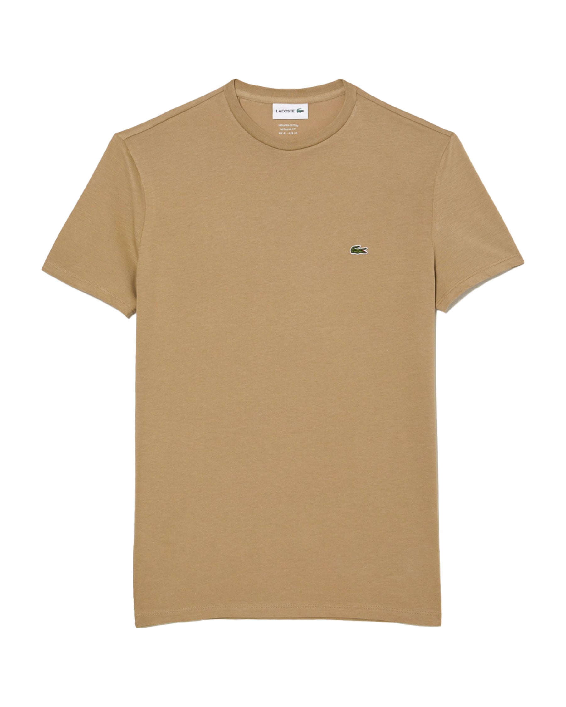 Man Tee Lacoste Pima Beige