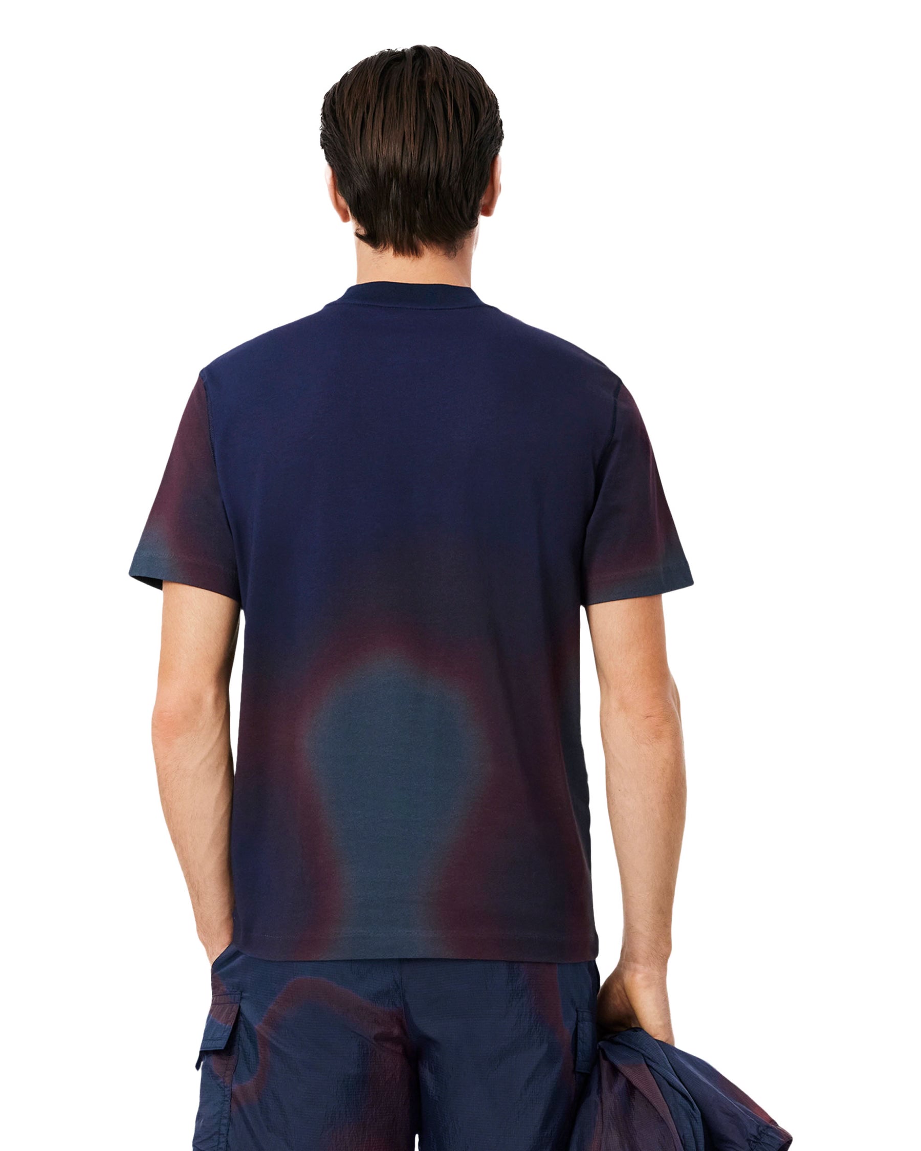 T-Shirt Uomo Lacoste Stampa Ombre