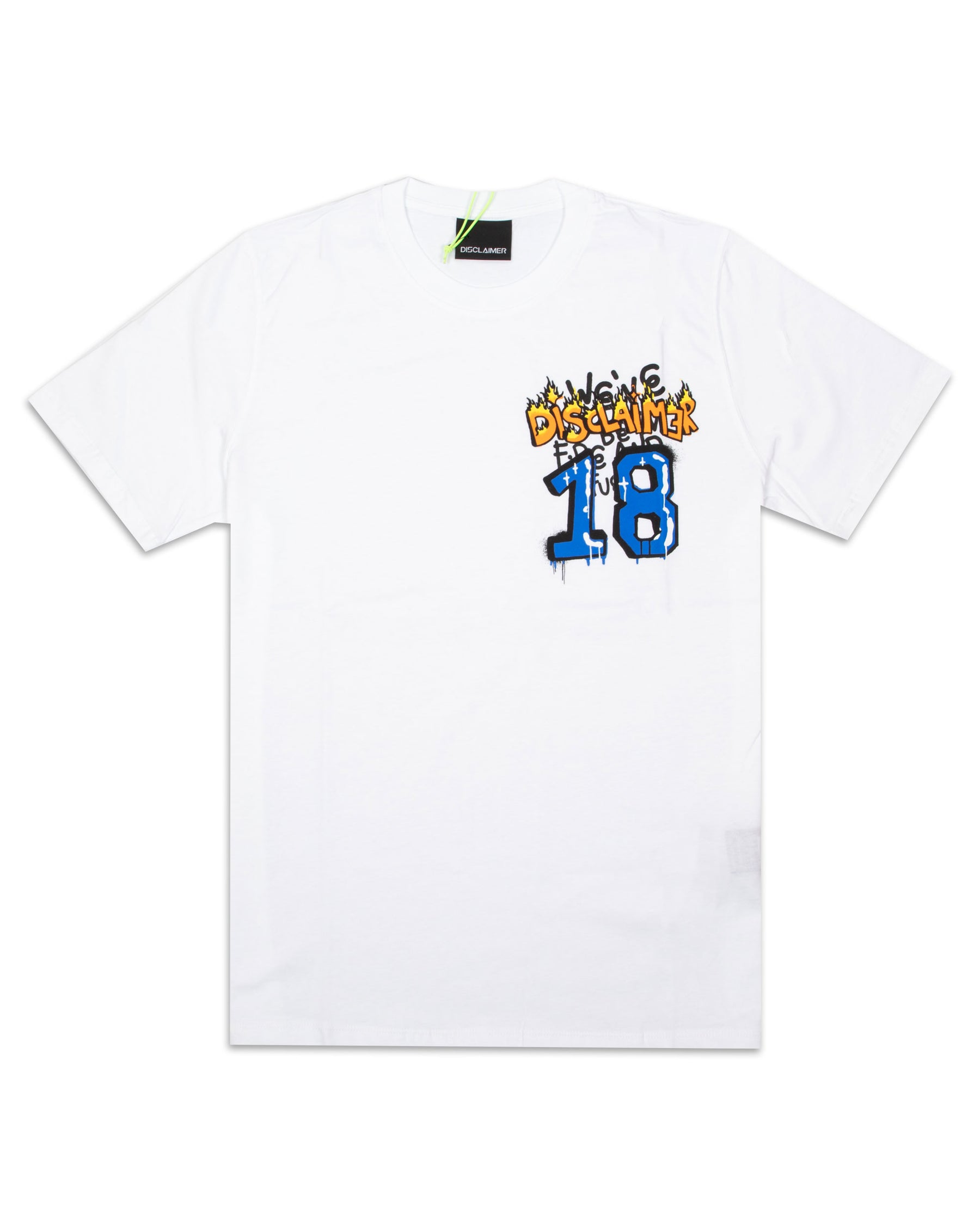 Man Tee Disclaimer White