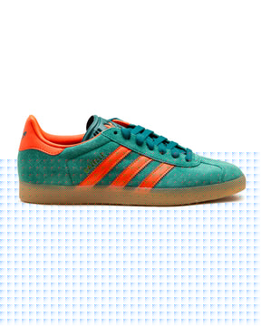 Adidas Gazelle Indoor Green Orange