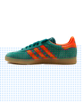 Adidas Gazelle Indoor Green Orange