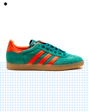 Adidas Gazelle Indoor Green Orange