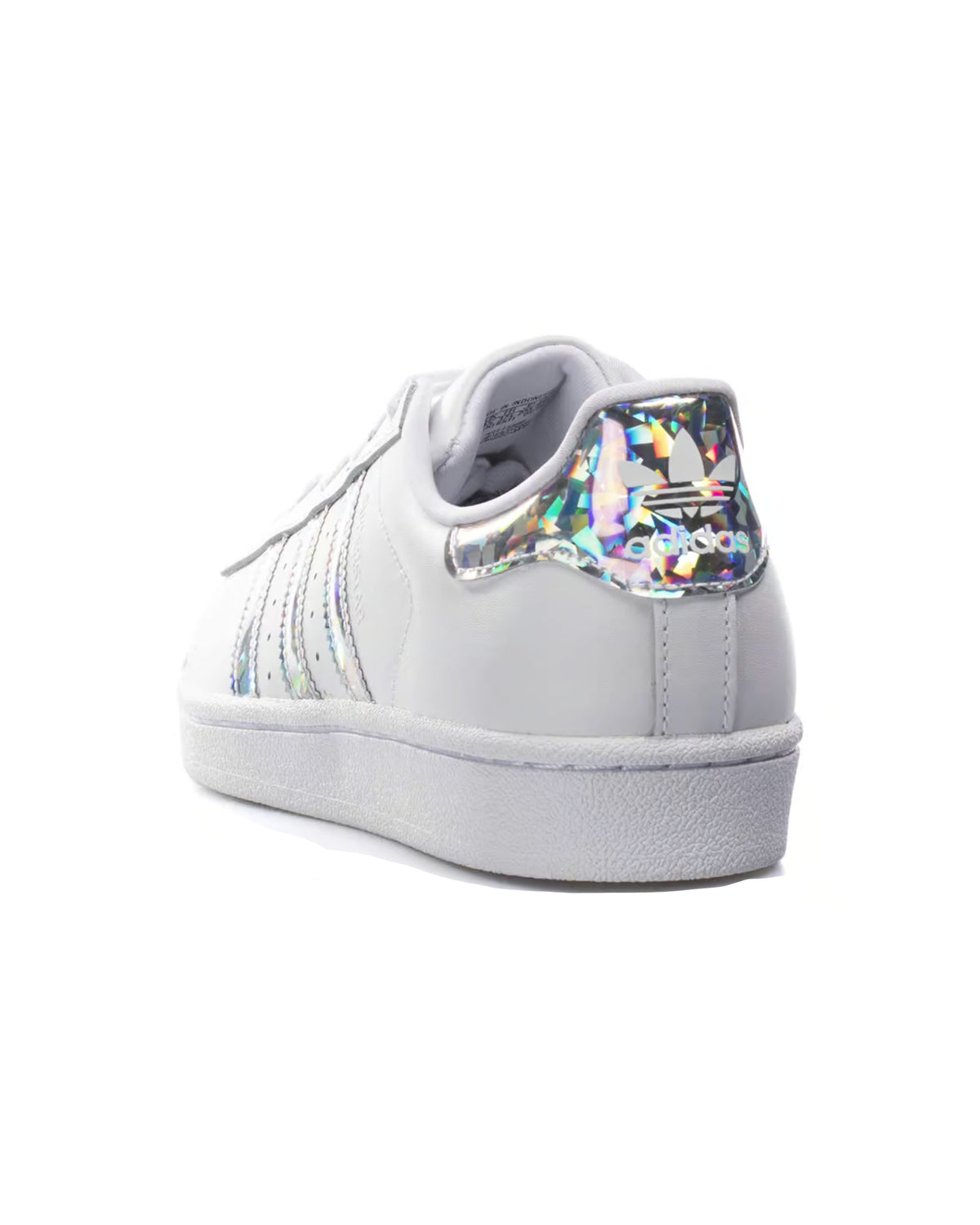 Adidas Superstar J White Silver