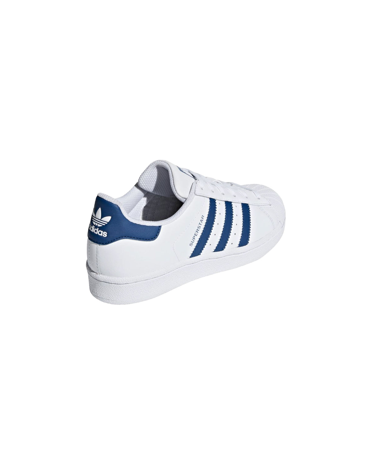 Adidas Superstar J White Light Blue