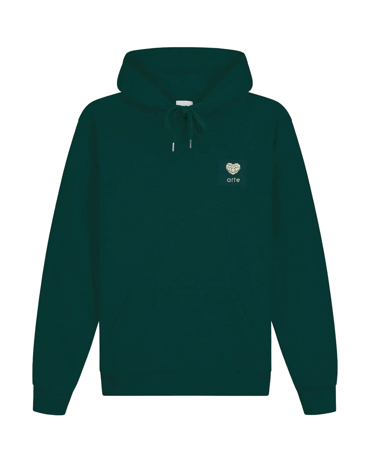 Arte Antwerp Heart Flower Hoodie Green