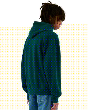 Arte Antwerp Heart Flower Hoodie Green