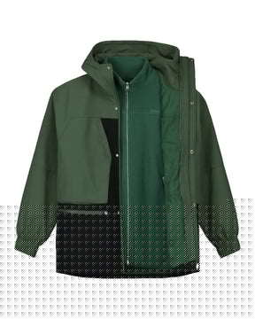 Arte Antwerp Jake Contrast Jacket Green
