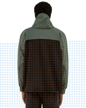 Arte Antwerp Jake Contrast Jacket Green