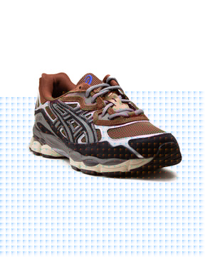 Asics Gel-NYC Reddish Brown Black