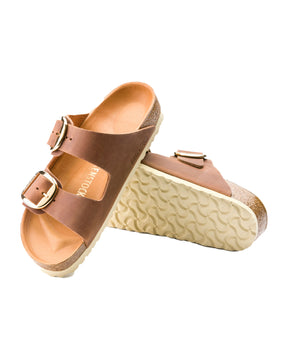Birkenstock Arizona Big Buckle Cognac Slim Fit
