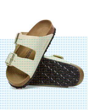 Birkenstock Arizona Ecru Slim Fit