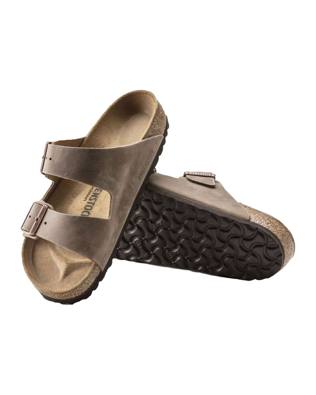 Birkenstock Arizona Tobacco Brown Slim Fit