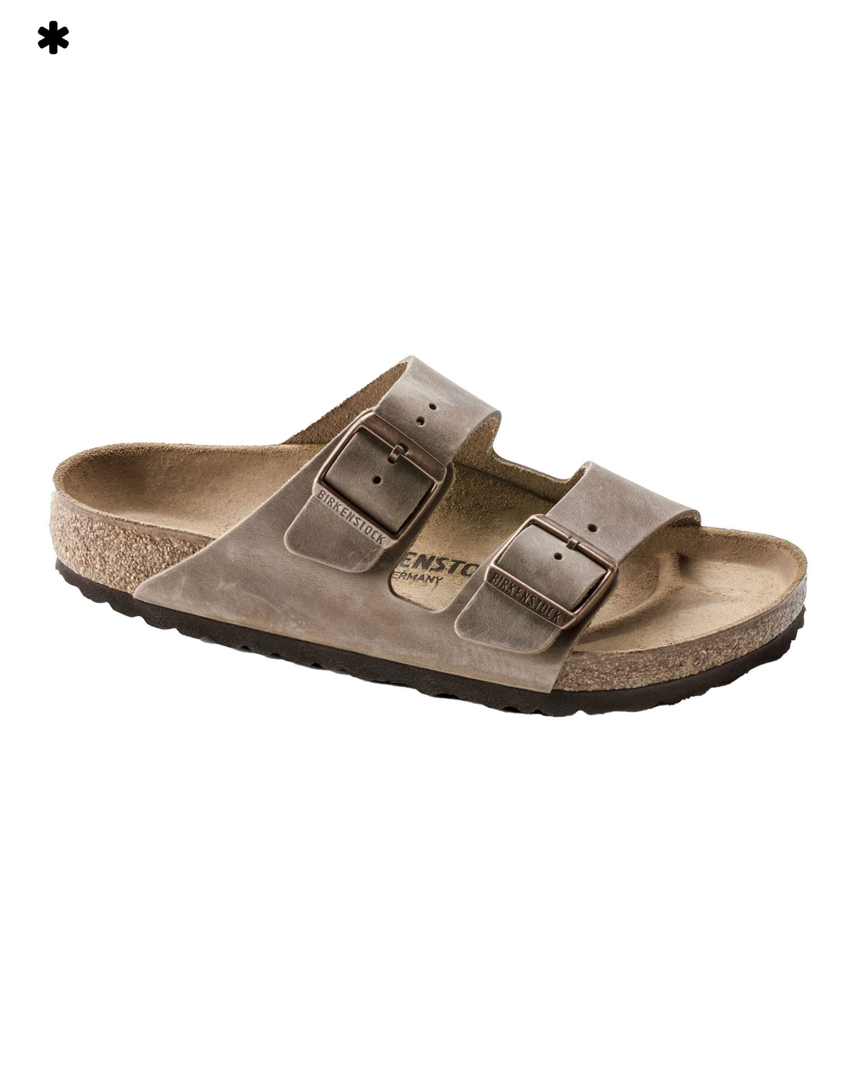 Birkenstock Arizona Tobacco Brown Slim Fit