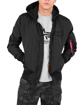 Bomber Alpha Industries MA1-TT Hood Black