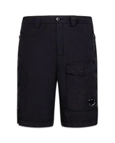 CP Company Bermuda Rip-Stop Utility Shorts Nero