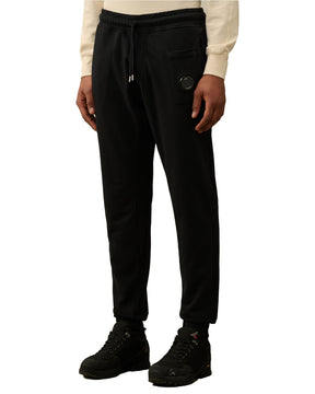 CP Company Light Fleece Utility Sweatpants Black