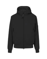 CP Company Pro-Tek Ribbed Hooded Jacket Black