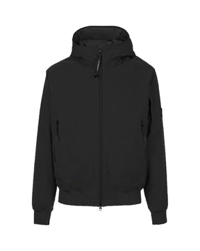 CP Company Pro-Tek Ribbed Hooded Jacket Black