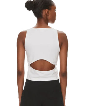 Calvin Klein Archival Milano Top White