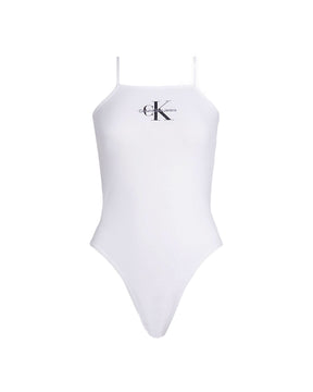Calvin Klein Monologo Strappy Body White