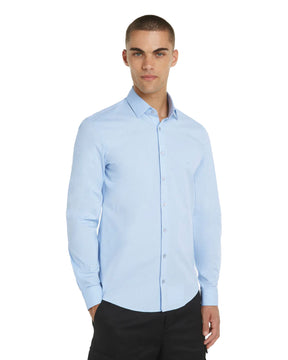 Camicia Uomo Calvin Klein Geometric Print Slim Shirt