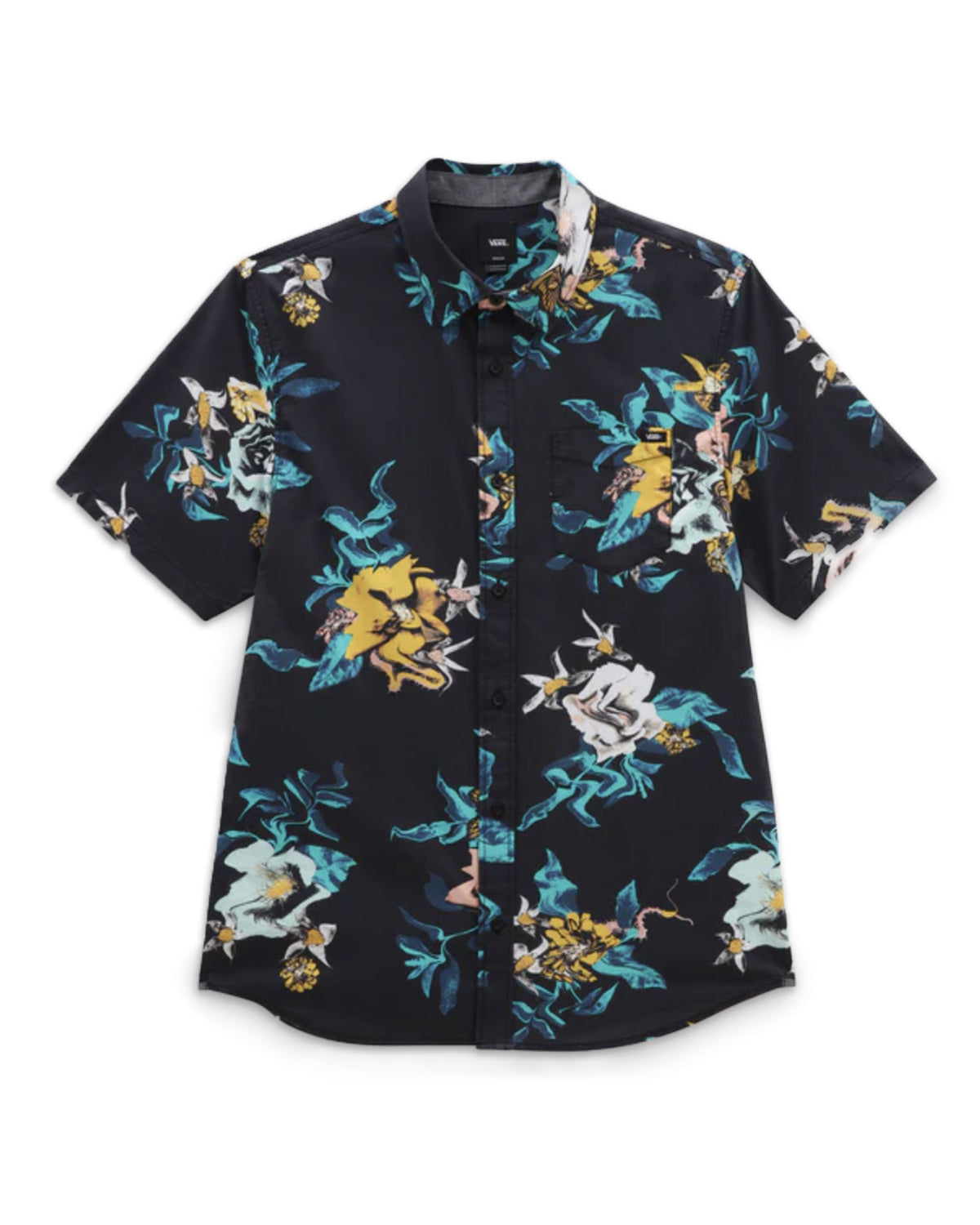 Man Shirt Vans Kessel SS Black