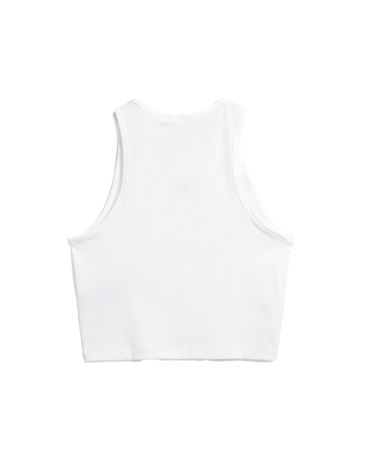 Woman's Adidas Ess Rib Tank White