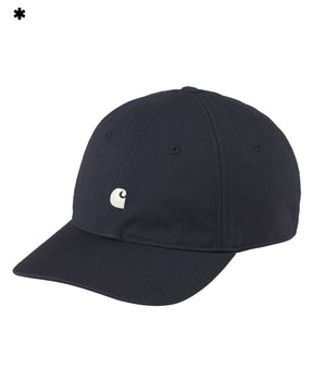 Carhartt Wip Madison Logo Hat Dark Navy Wax
