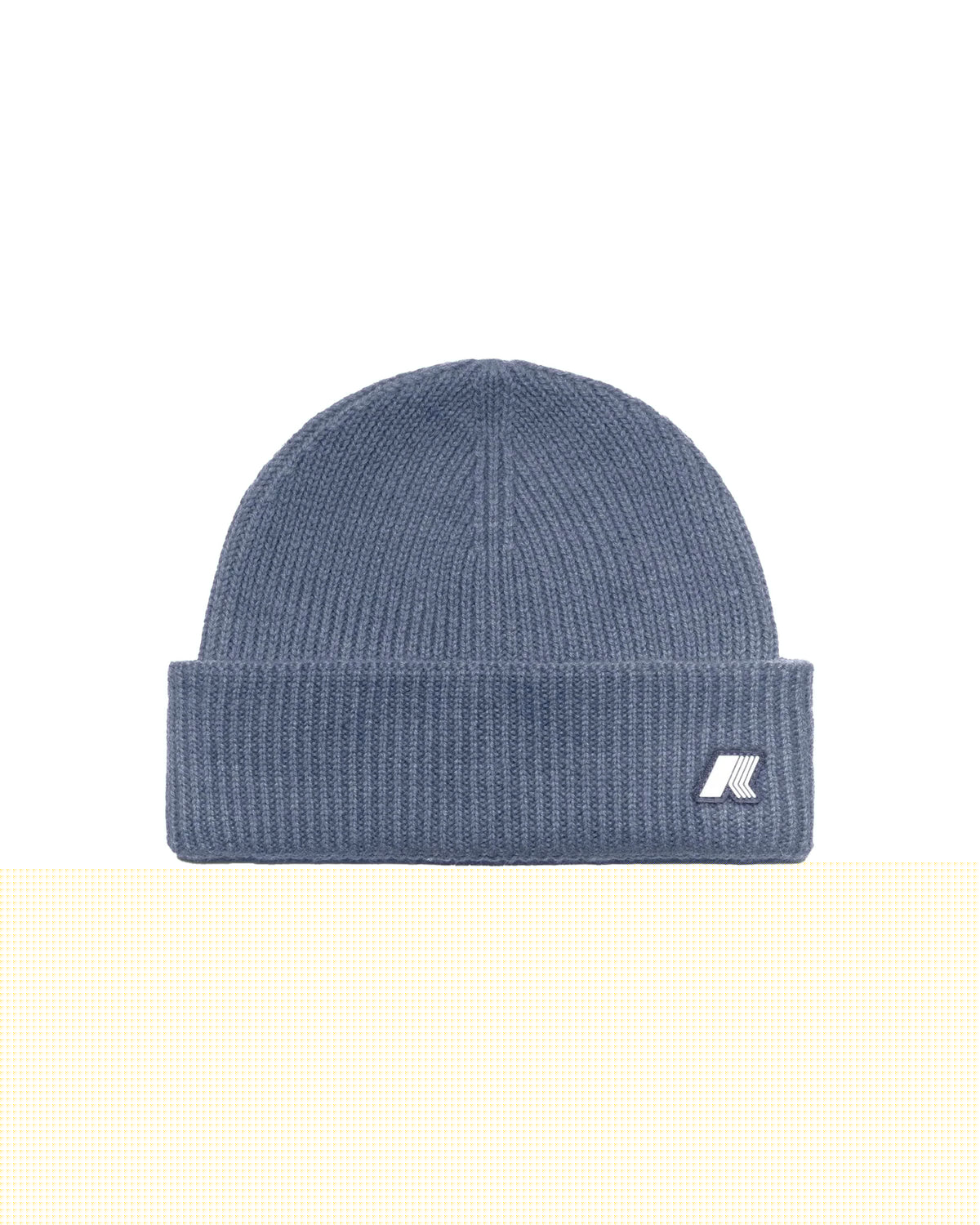 Cappello K-Way Brice Cardigan Stitch Wool Blu Avio