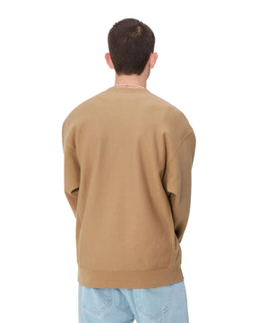 Carhartt Wip American Script Sweat Peanut