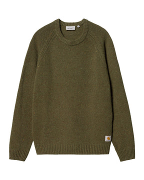 Carhartt Wip Anglistic Sweater Speckled Highland