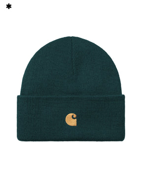 Carhartt Wip Chase Beanie Duck Blue-Gold