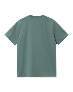 Carhartt Wip Chase T-shirt Silver Pine-Gold