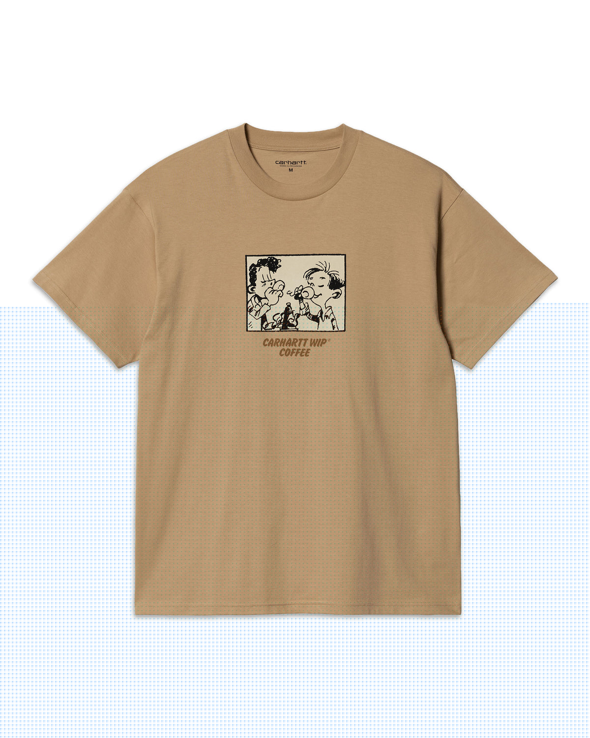 Carhartt Wip Coffee T-shirt Dusty Hamilton Brown