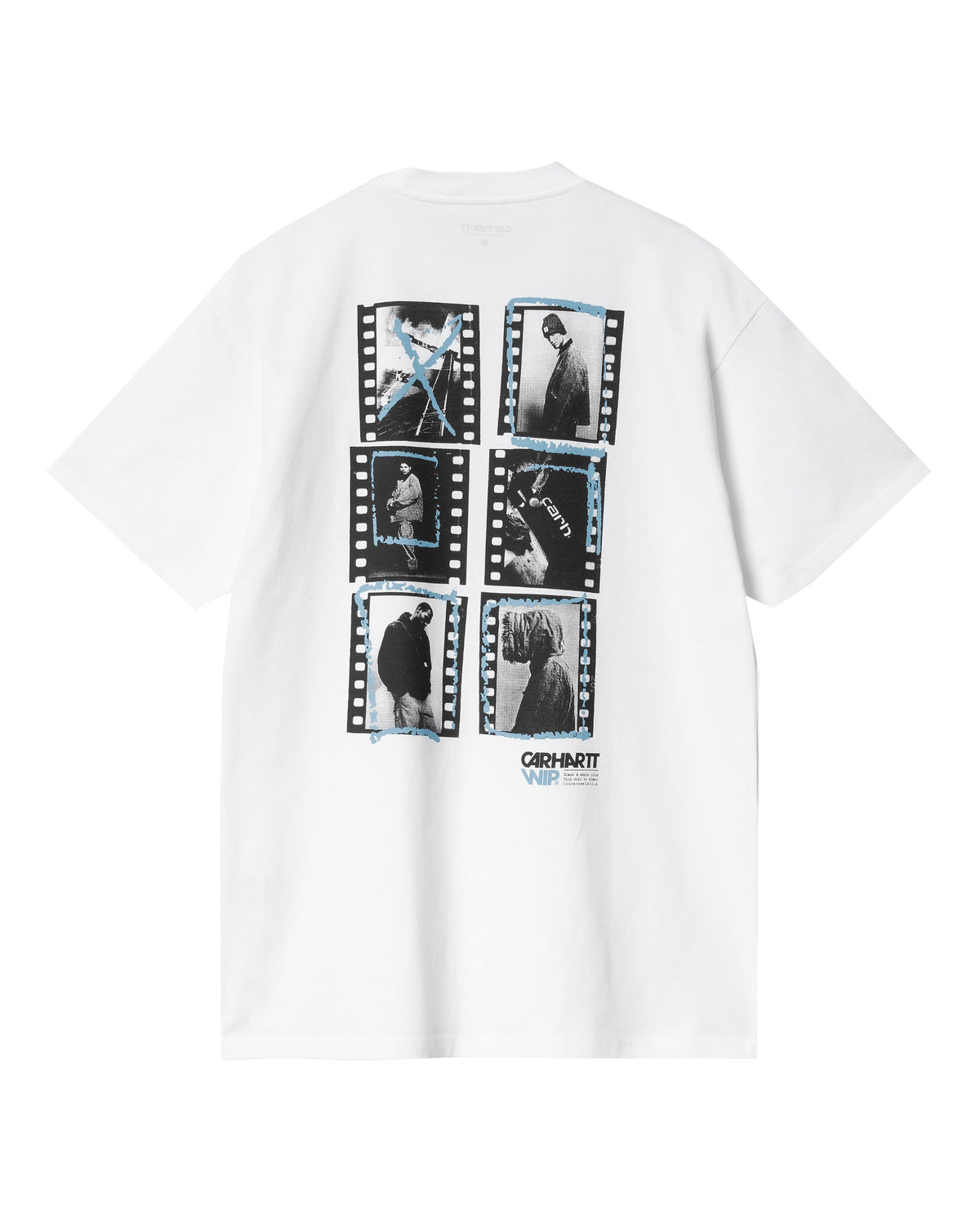 Carhartt Wip Contact Sheet Tee Bianco