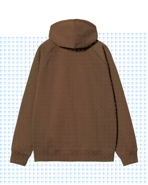Carhartt Wip Hooded Chase Jacket Chocolate-Gold