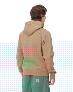 Carhartt Wip Hooded Chase Sweat Peanut-Gold