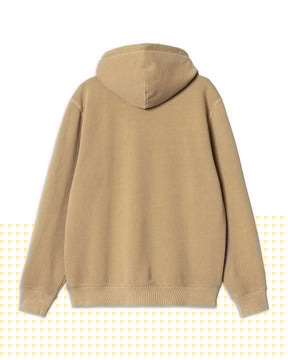 Carhartt Wip Hooded Duster Sweat Dusty Hamilton Brown