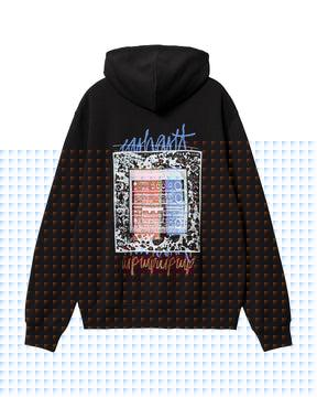 Carhartt Wip Hooded Stereo Sweat Black