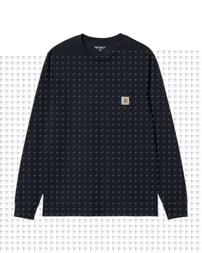 Carhartt Wip L-S Pocket Tee Dark Navy