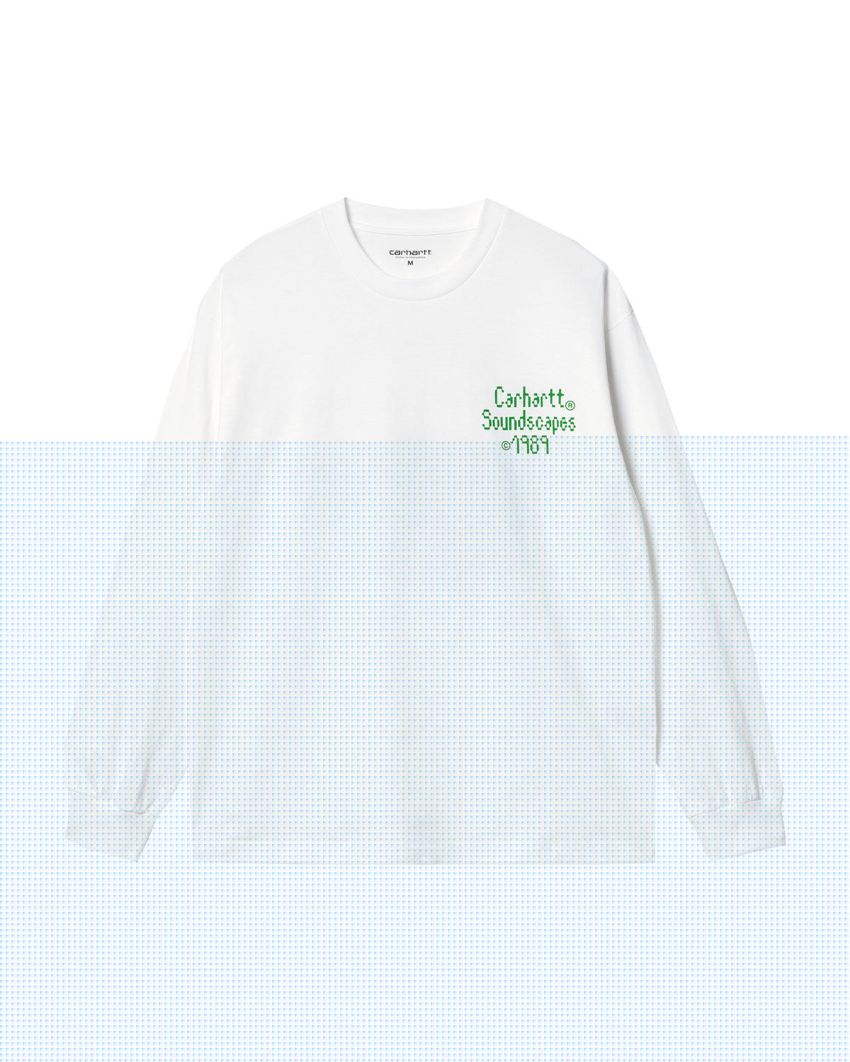 Carhartt Wip L-S Soundface Tee Bianco