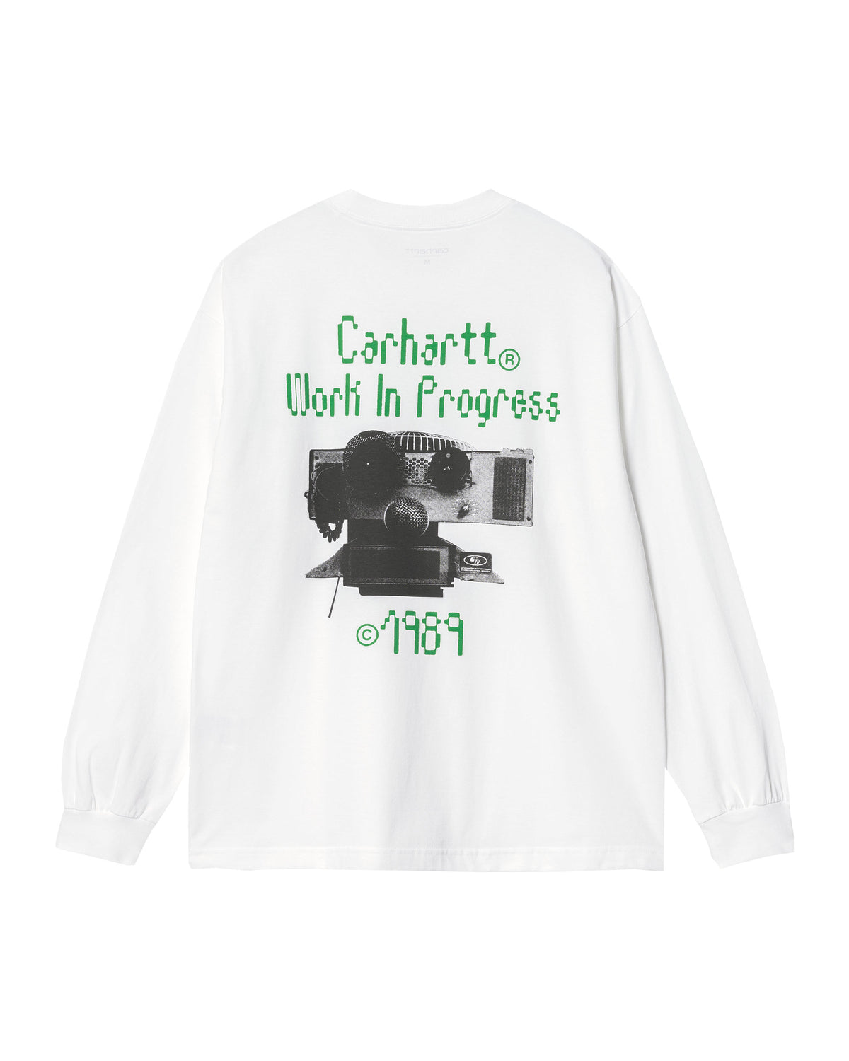 Carhartt Wip L-S Soundface Tee Bianco