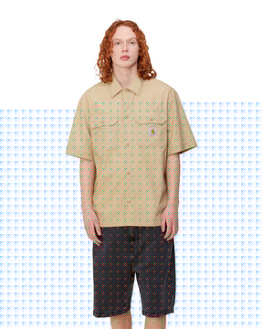 Carhartt Wip S-S Craft Shirt Sable
