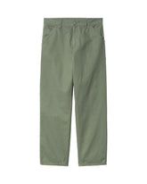 Carhartt Wip Single Knee Pant Park garment dyed