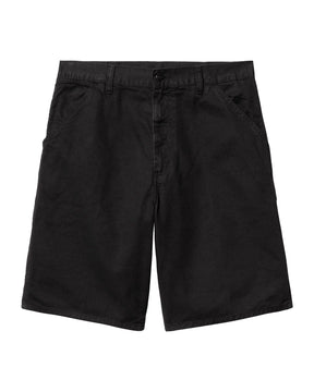 Carhartt Wip Single Knee Short Nero