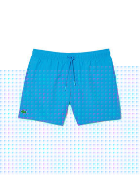 Costume Lacoste Basic Logo Azzurro